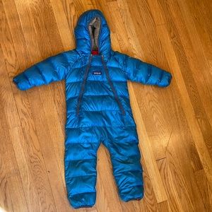 Patagonia toddler hi-loft bunting suit